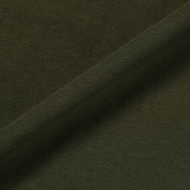 BARNEYS NEW YORK ロゴ入りスエットジップパーカー GREEN