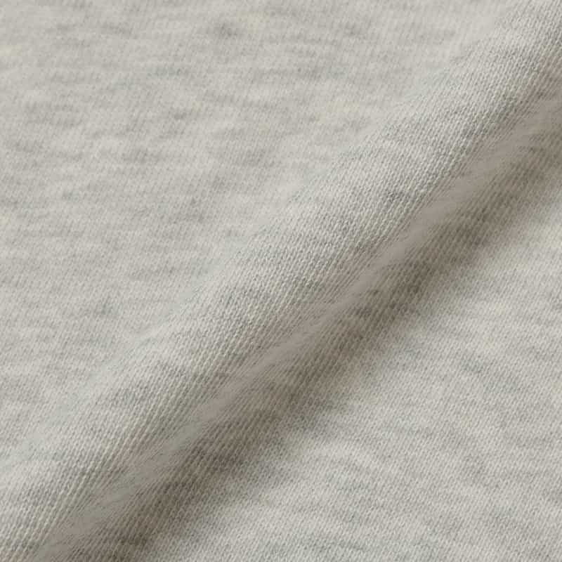 BARNEYS NEW YORK ロゴ入りスエットジップパーカー GRAY