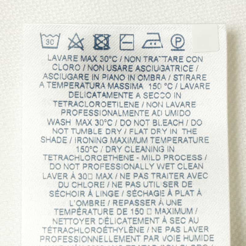 HERNO コットンニットプルオーバー WHITE