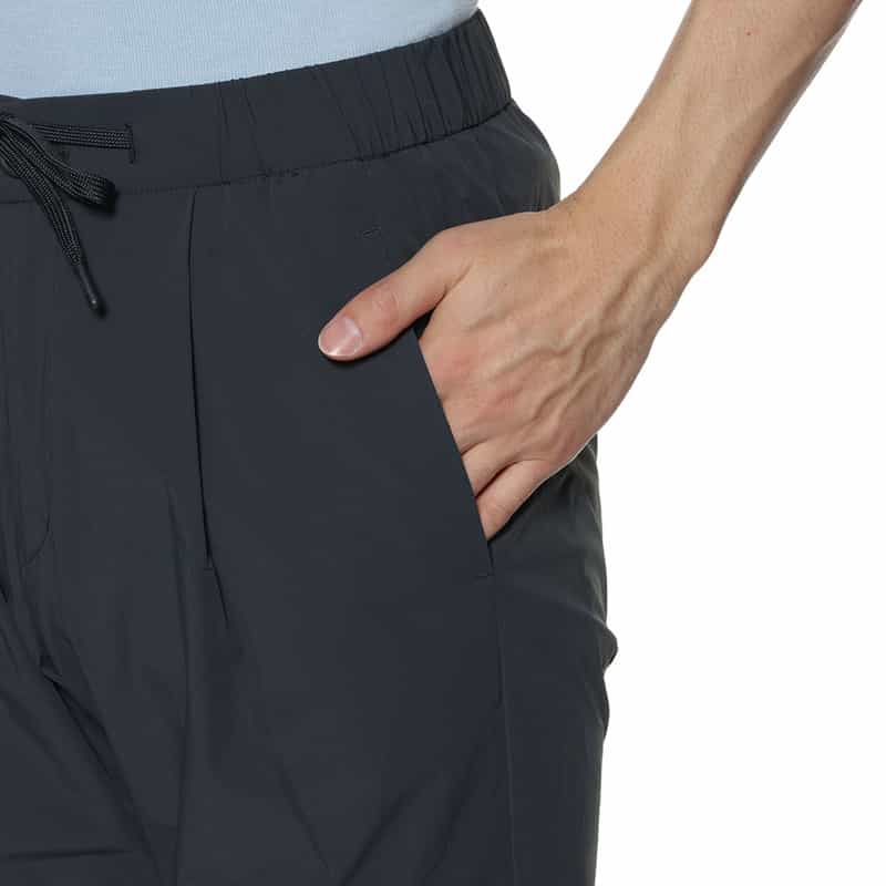 HERNO ドローストリング ストレッチパンツ NAVY