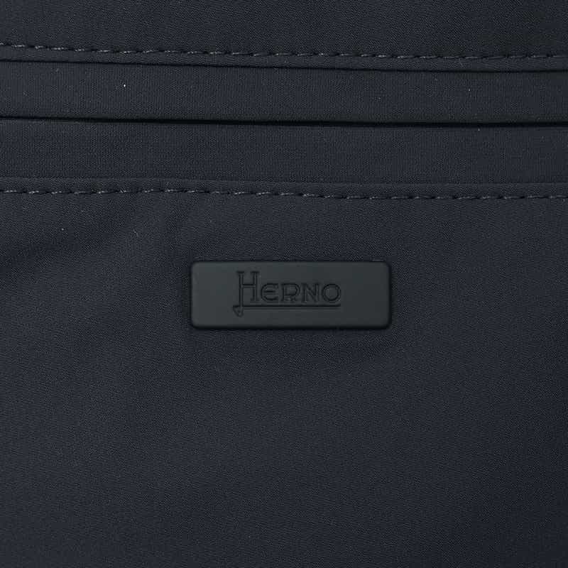 HERNO ドローストリング ストレッチパンツ NAVY