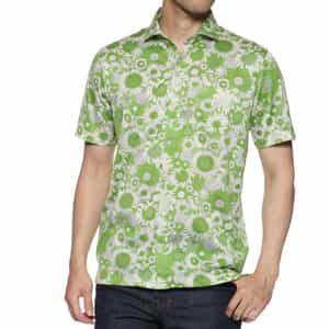 ハーフスリーブ リバティプリントシャツ