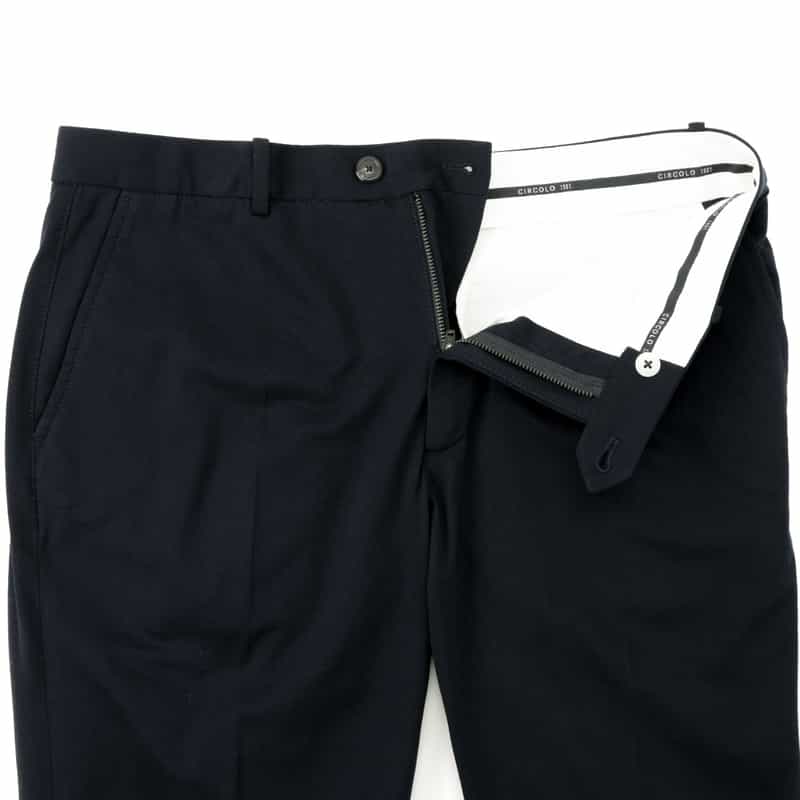 CIRCOLO1901 セットアップ スリムテーパードパンツ NAVY