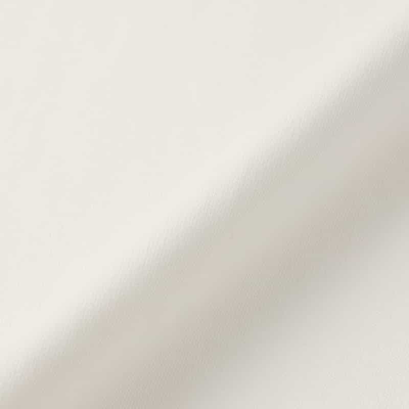 BARNEYS NEW YORK スムース素材スロープネック Tシャツ WHITE