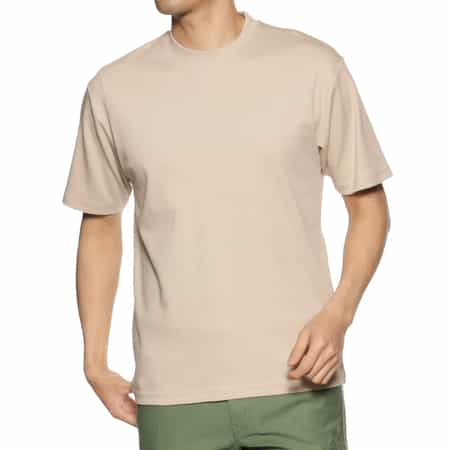 スムース素材スロープネック Tシャツ