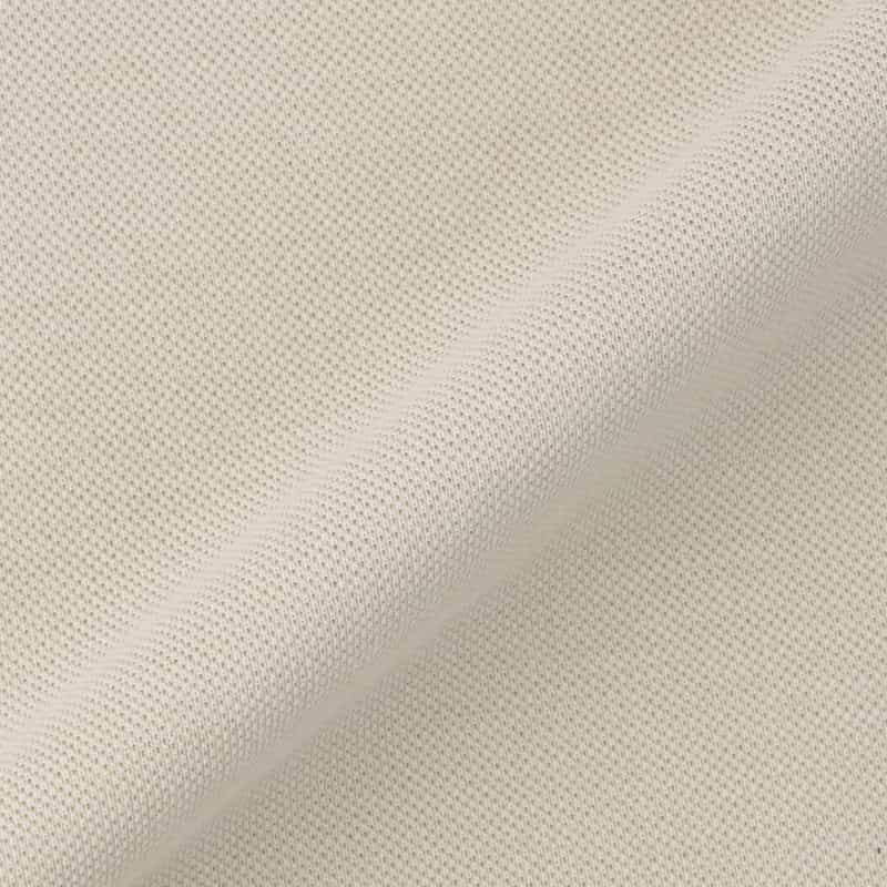 BARNEYS NEW YORK スロープネック鹿の子Tシャツ WHITE