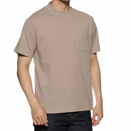 スロープネック鹿の子Tシャツ