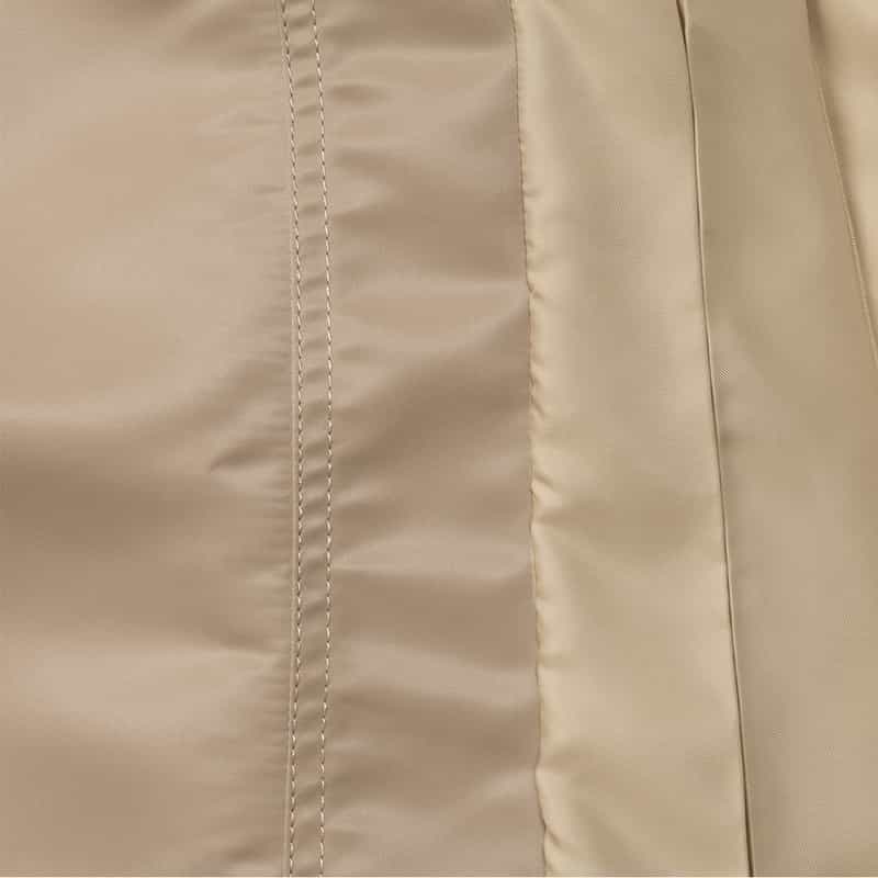 SACAI SACAI＜サカイ＞ナイロンツイル バックプリーツスカート BEIGE