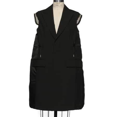 中古・古着通販】sacai (サカイ) ラビットファー切替ニット