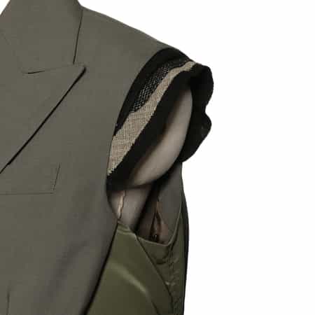 Sacai サカイスーチングベストカーキ美品