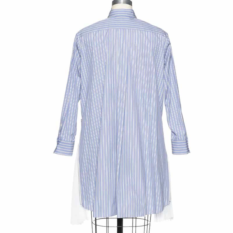 SACAI SACAI<サカイ>コンビネーション サイドプリーツ ドレス MULTICOLOR