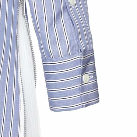 国内発送【sacai】コンビネーション サイドプリーツ ドレス SACAI＜サカイ＞コンビネーション サイドプリーツ ドレス