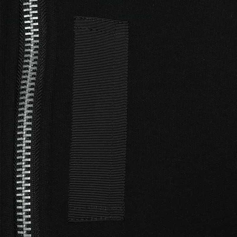 SACAI SACAI＜サカイ＞ スポンジスウェットジップアップフーディ BLACK