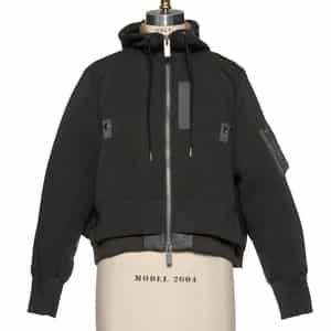SACAI＜サカイ＞ スポンジスウェットジップアップフーディ