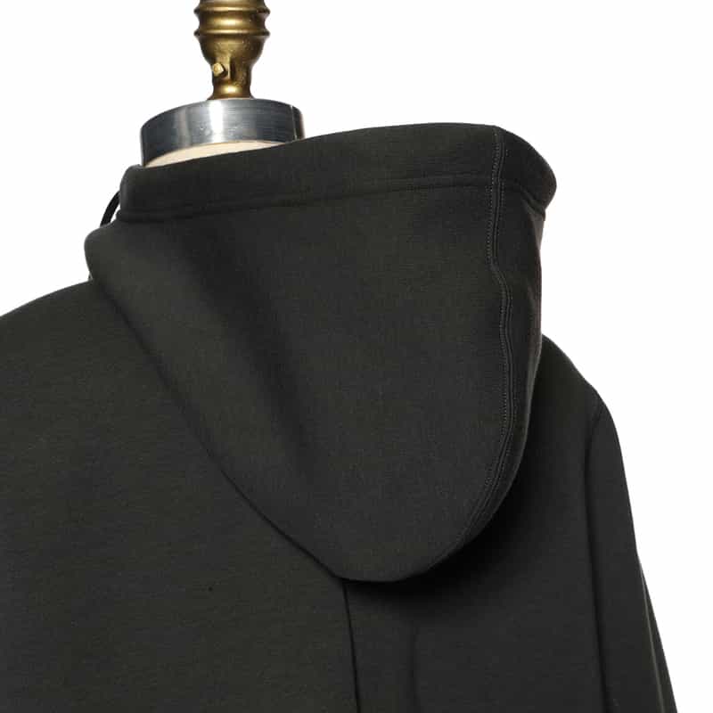 SACAI SACAI＜サカイ＞ スポンジスウェットジップアップフーディ DARK GRAY