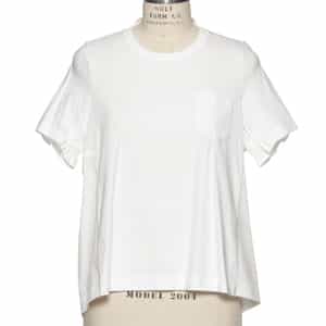 SACAI<サカイ>コンビネーション バックギャザーカットソー