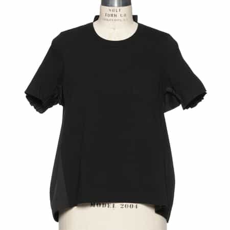 SACAI＜サカイ＞コンビネーション バックギャザーカットソー