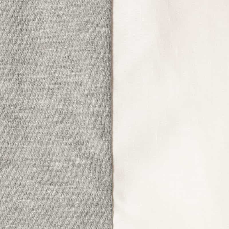 SACAI SACAI＜サカイ＞コンビネーション バックギャザーカットソー LT GRAY