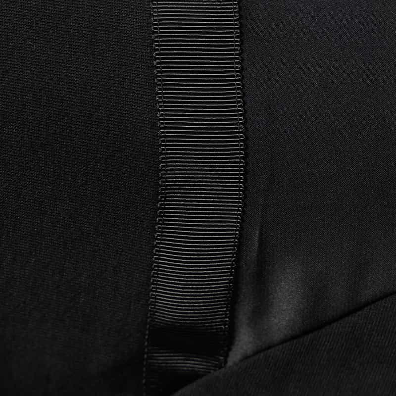 SACAI SACAI＜サカイ＞ドローコード付き コンビネーションカットソー BLACK