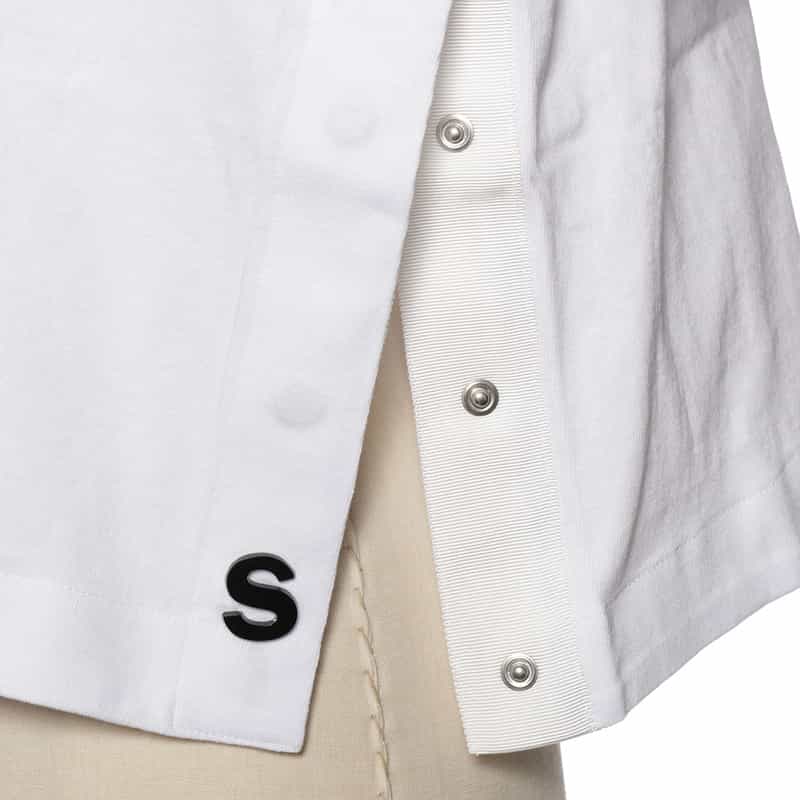 SACAI SACAI＜サカイ＞サイドスナップ カットソー WHITE