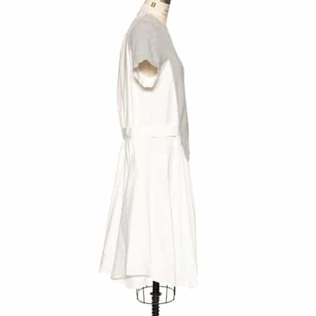 コンビネーション ベルテッド ドレス（2235382）｜SACAI(サカイ
