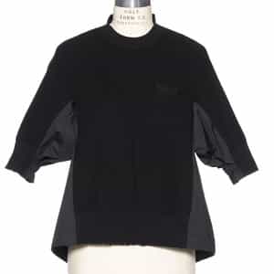 コンビネーション ニットプルオーバー（2235383）｜SACAI(サカイ