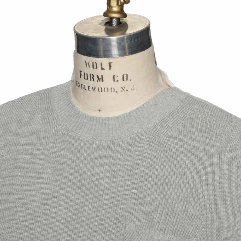 SACAI SACAI＜サカイ＞コンビネーション ニットプルオーバー LT GRAY