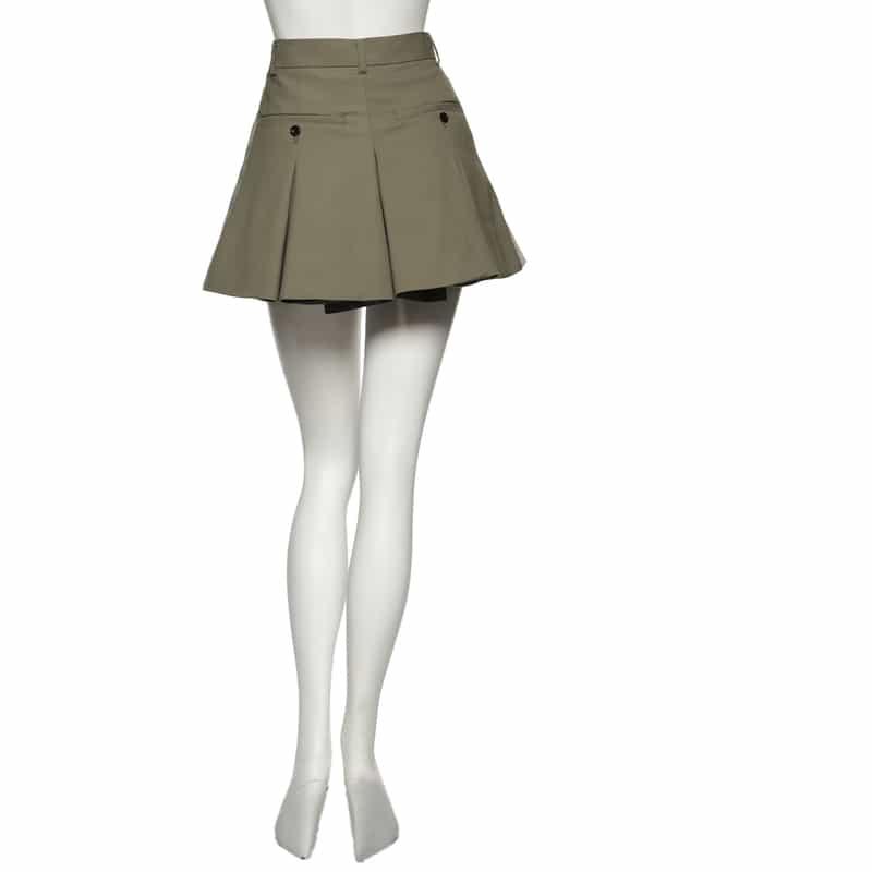 SACAI サイドライン スーチングショートパンツ TAUPE