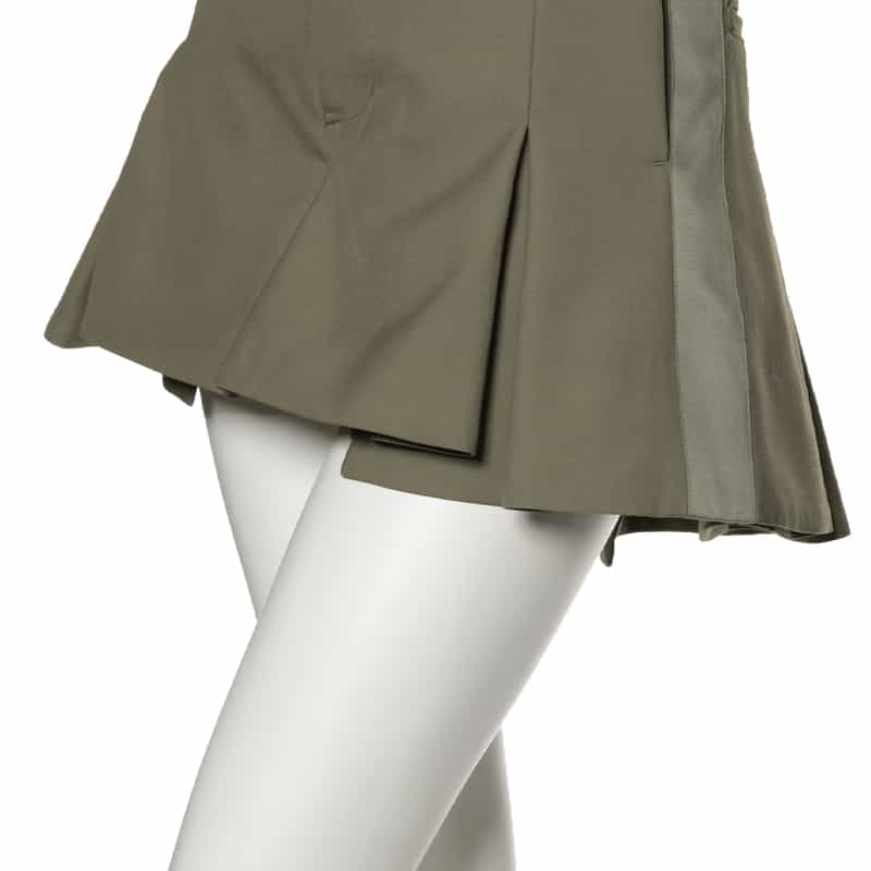 SACAI サイドライン スーチングショートパンツ TAUPE