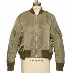 sacai(サカイ) ナイロンツイルミックスブルゾン Nylon Twill Mix