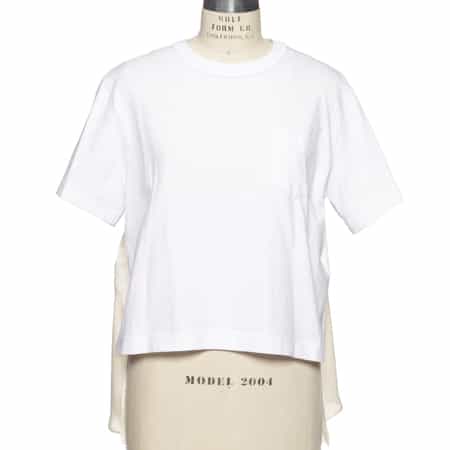 sacai Tシャツリボン