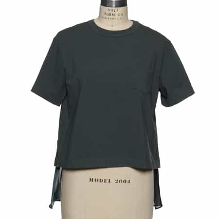 【税関/送料込】Sacai ★ ナイロンツイルTシャツ org.jpg