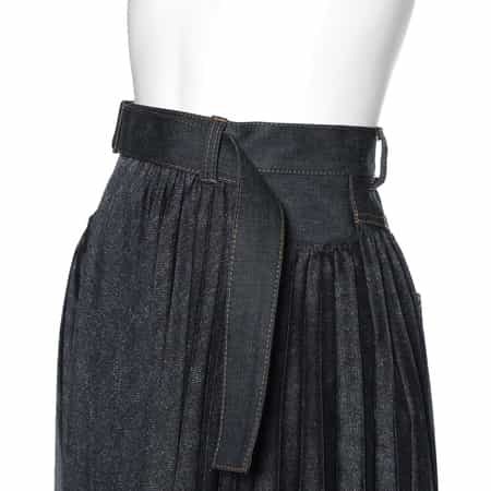 デニム プリーツスカート（2235420）｜SACAI(サカイ）｜WOMEN'S