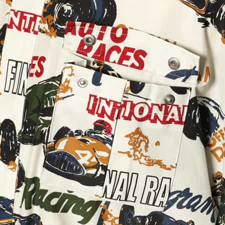 ドローコード付きプリントシャツ（2235426）｜SACAI(サカイ
