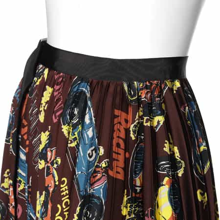 プリント プリーツスカート（2235427）｜SACAI(サカイ