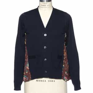 sacai　バックプリーツカーディガン コンビネーション バックプリーツカーディガン（2235428