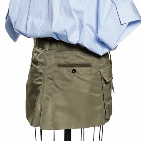 コンビネーション ミニドレス（2235430）｜SACAI(サカイ
