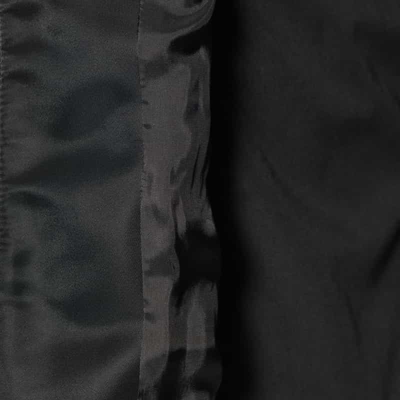 SACAI コンビネーション ミニドレス BLACK