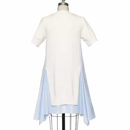 国内発送【sacai】コンビネーション ドレス/インナードレス付き 国内発送【sacai】コンビネーション ドレス /インナードレス付き