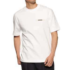 ロゴパッチ付きTシャツ