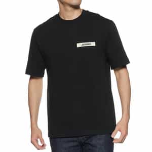 ロゴパッチ付きTシャツ