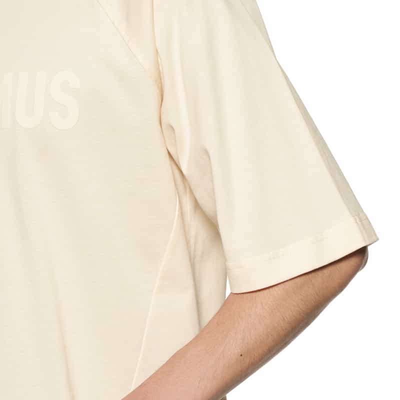JACQUEMUS ロゴプリントTシャツ WHITE