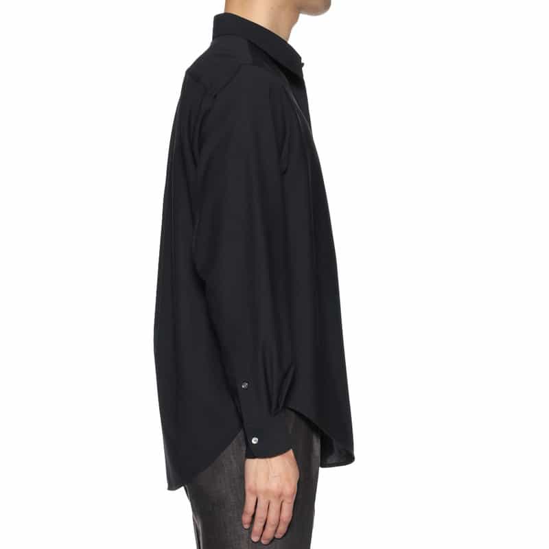 BARNEYS NEW YORK レギュラーカラーシャツ NAVY