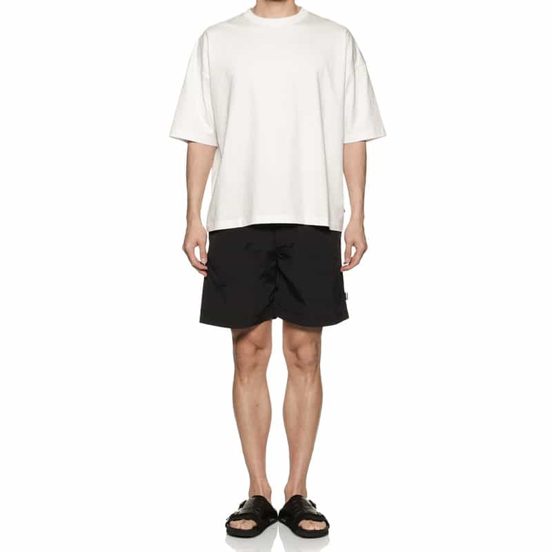 BARNEYS NEW YORK "BARNEYS" タグ付きTシャツ WHITE