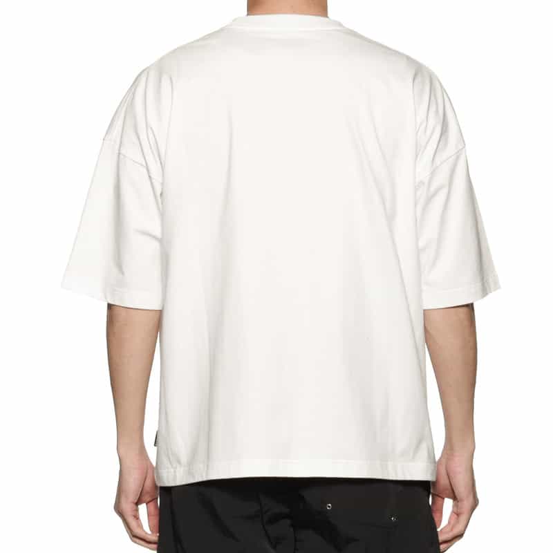 BARNEYS NEW YORK "BARNEYS" タグ付きTシャツ WHITE