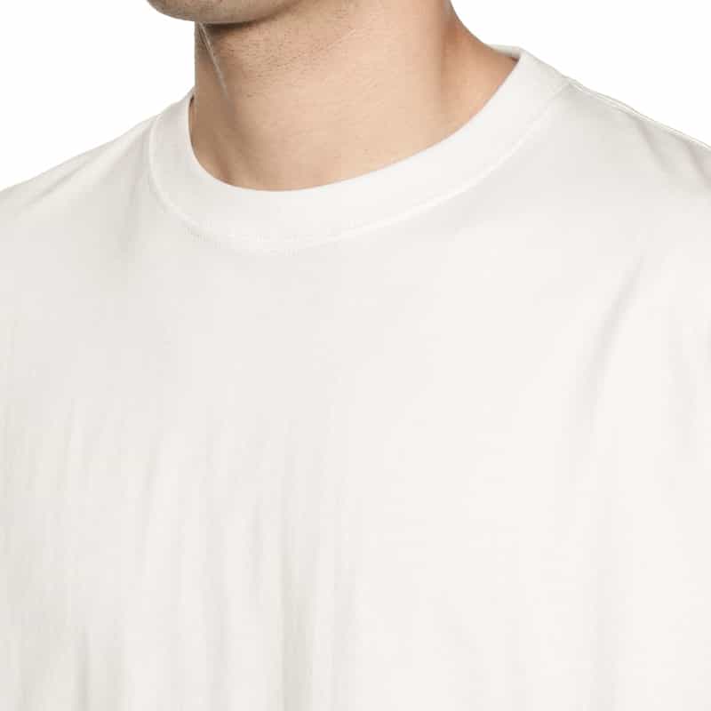 BARNEYS NEW YORK "BARNEYS" タグ付きTシャツ WHITE