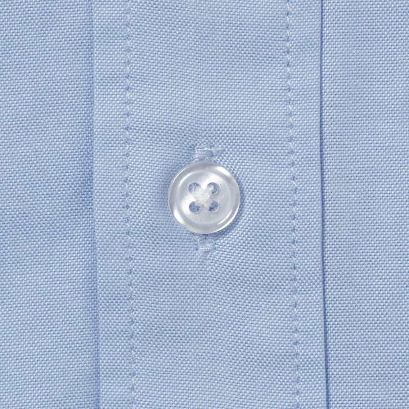 BARNEYS NEW YORK "BARNEYS" タグ付きレギュラーカラーシャツ LT BLUE