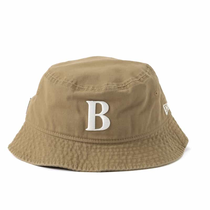 BARNEYS NEW YORK "BARNEYS" NEW ERAコラボレーション バケットハット BEIGE