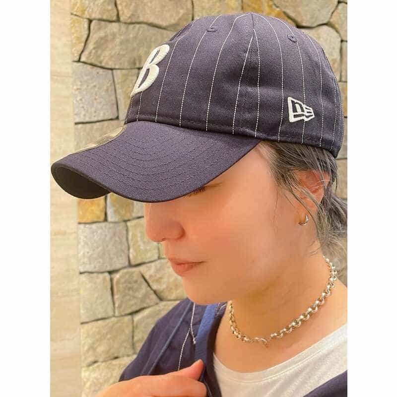 BARNEYS NEW YORK "BARNEYS" NEW ERAコラボレーション ロゴキャップ DARK NAVY