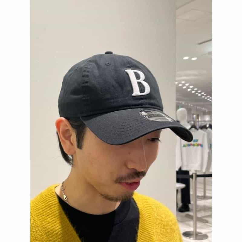 BARNEYS NEW YORK "BARNEYS" NEW ERAコラボレーション ロゴキャップ BLACK